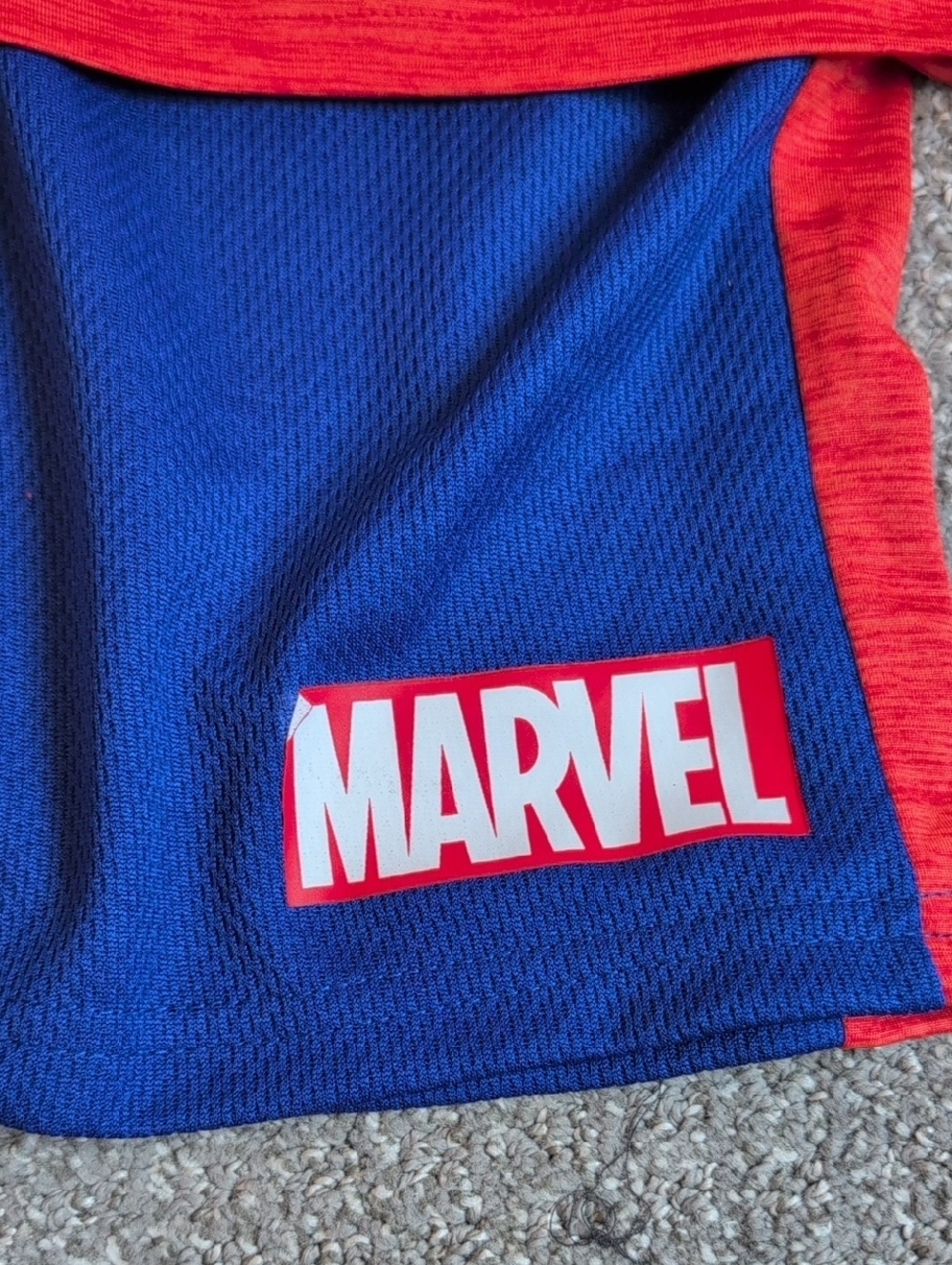 Marvel Red & Blue Boys' Superhero Tee and Shorts Set NWT - Picture 5 of 10